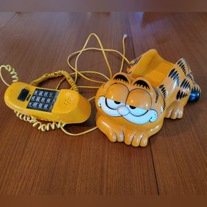 Vintage Collectable 1980s Garfield Phone